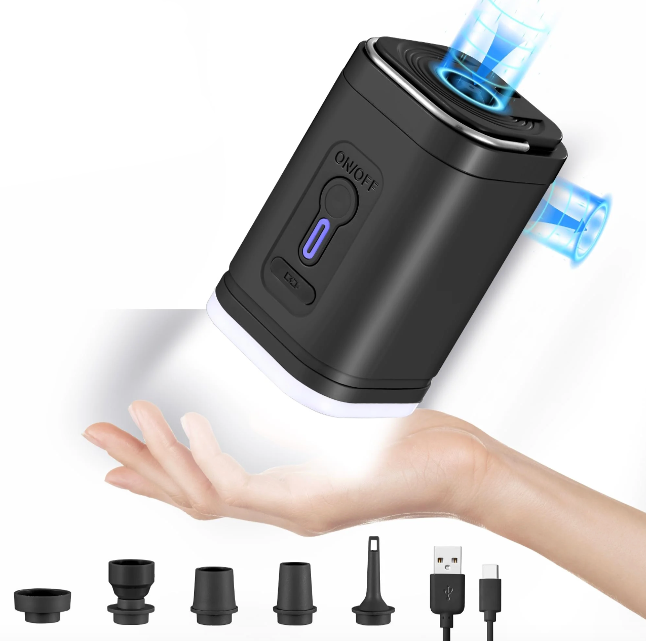 Tragbare Mini-Luftpumpe